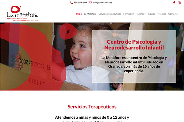 La Metafora.es - Diseño Web:EstudioBase